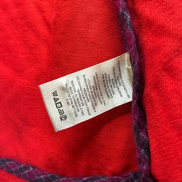 Free People NWT Highlands Solid Peacoat in High Risk Red - Picture 10 of 10